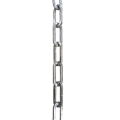 Square steel chain | galvanized